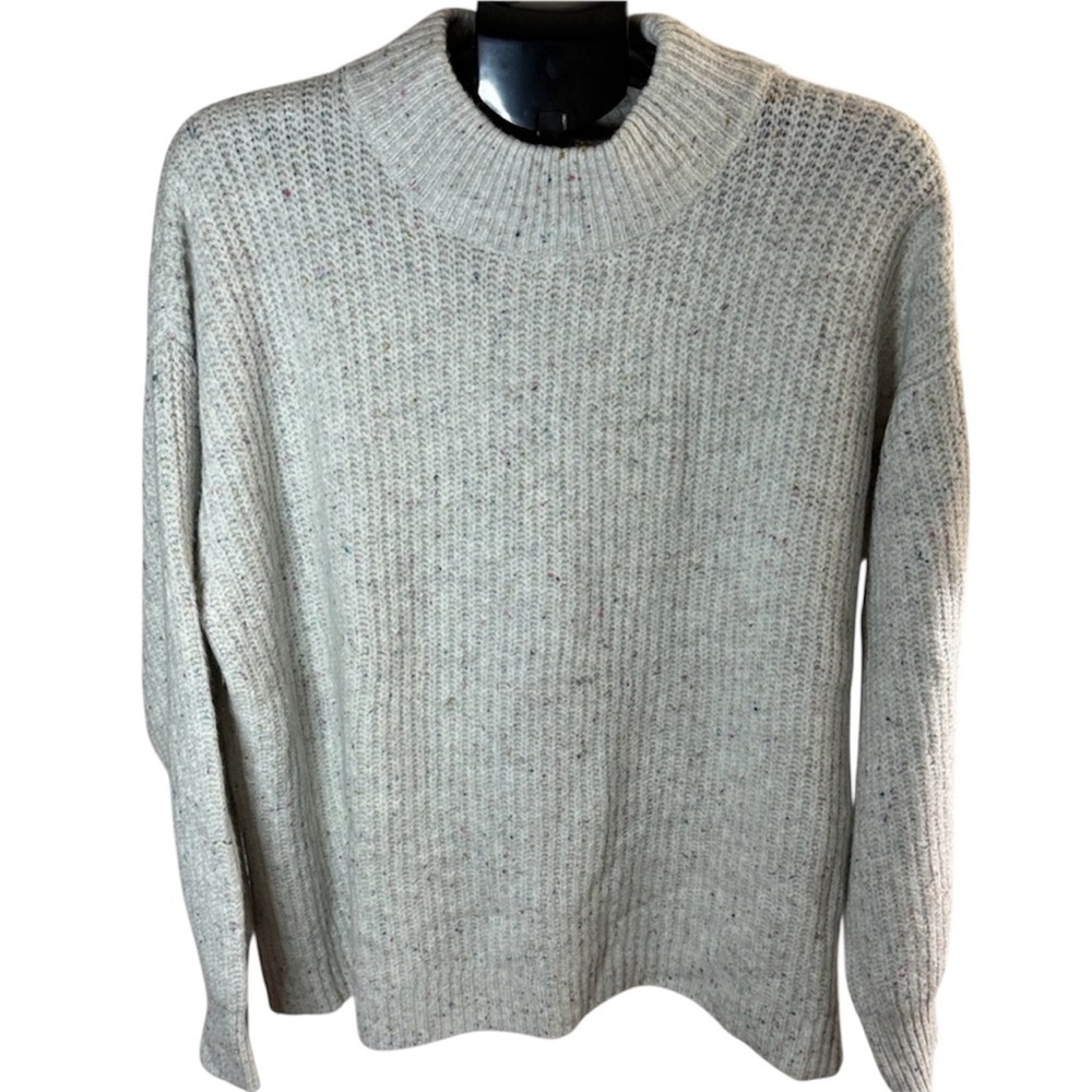 NWT Reitmans Grey Speckled Turtleneck Sweater Size XXL Put-together Classic Bold